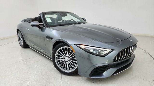 Selenite Gray Metallic 2024 Mercedes-Benz SL-Class AMG SL 43 RWD Convertible Rear-Wheel Drive 9-Speed Automatic
