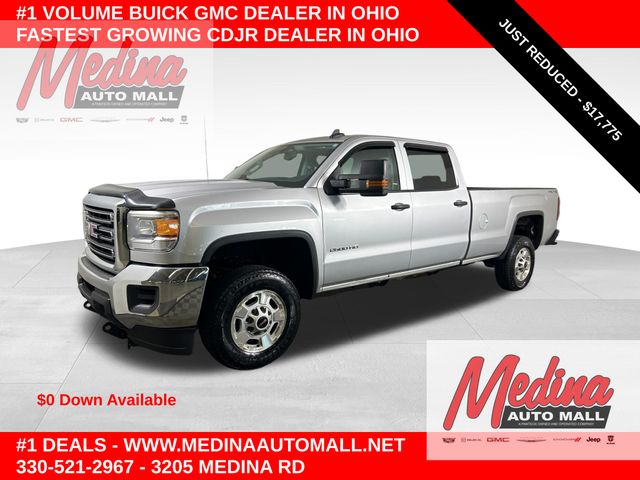 Quicksilver Metallic 2015 GMC Sierra 2500HD Pickup Truck Four-Wheel Drive 6-Speed Automatic Overdrive