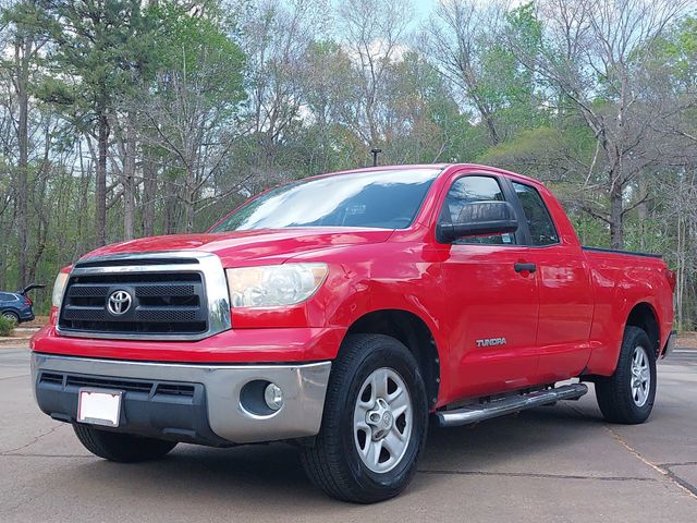 Radiant Red 2010 Toyota Tundra Tundra-Grade Double Cab 4.6L Pickup Truck 4X2 6-Speed Automatic