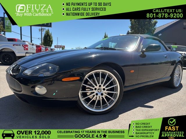 Black 2006 Jaguar XK-Series Convertible Rear-Wheel Drive 6-Speed Automatic Overdrive