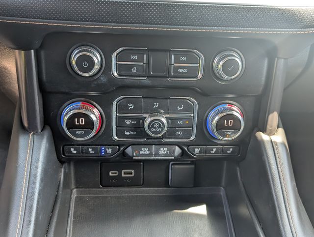 2021 GMC Yukon AT4 White at South Houston Nissan