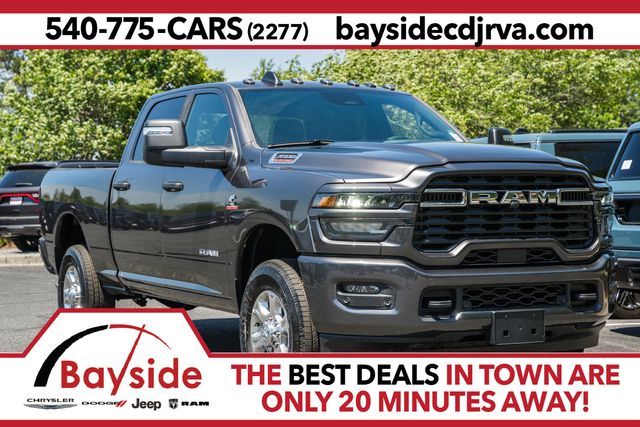 Gray (Granite Crystal Metallic Clearcoat) 2026 RAM 3500 Big Horn Crew Cab 4WD Pickup Truck Four-Wheel Drive 8-Speed Automatic