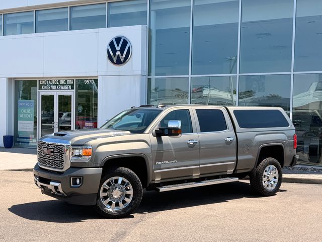 Gray 2018 GMC Sierra 2500HD Pickup Truck Four-Wheel Drive Automatic