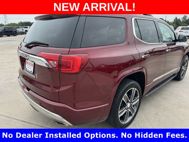 2018 GMC Acadia Denali Red at Autostrade