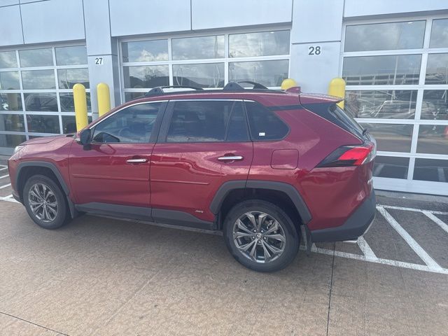 2024 Toyota RAV4 Hybrid Limited Red at Don McGill Toyota