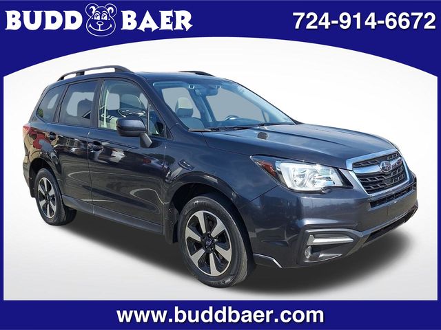 Dark Gray Metallic 2018 Subaru Forester SUV / Crossover All-Wheel Drive Continuously Variable Transmission