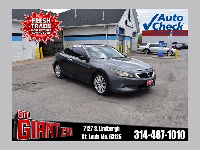 Gray 2009 Honda Accord Coupe EX-L V6 Coupe Front-Wheel Drive 5-Speed Automatic Overdrive