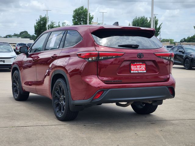 2023 Toyota Highlander LE Red at Don McGill Toyota