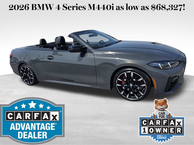 2026 BMW 4 Series M440i Convertible RWD