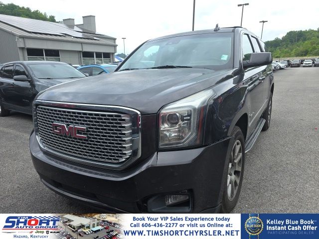 Gray (Iridium Metallic) 2017 GMC Yukon SUV / Crossover Four-Wheel Drive 8-Speed Automatic Overdrive