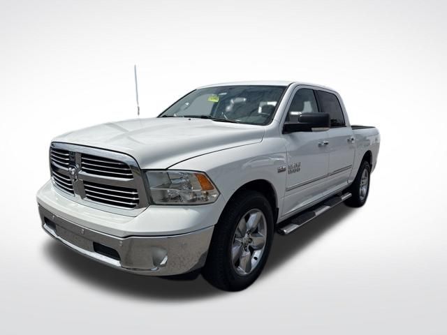 Bright White Clearcoat 2015 RAM 1500 Big Horn Crew Cab 4WD Pickup Truck Four-Wheel Drive 8-Speed Automatic