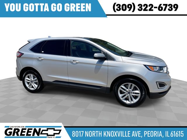 Ingot Silver 2015 Ford Edge SEL AWD SUV / Crossover All-Wheel Drive 6-Speed Automatic