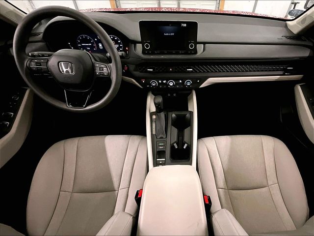 2024 Honda Accord EX Red at Honda North