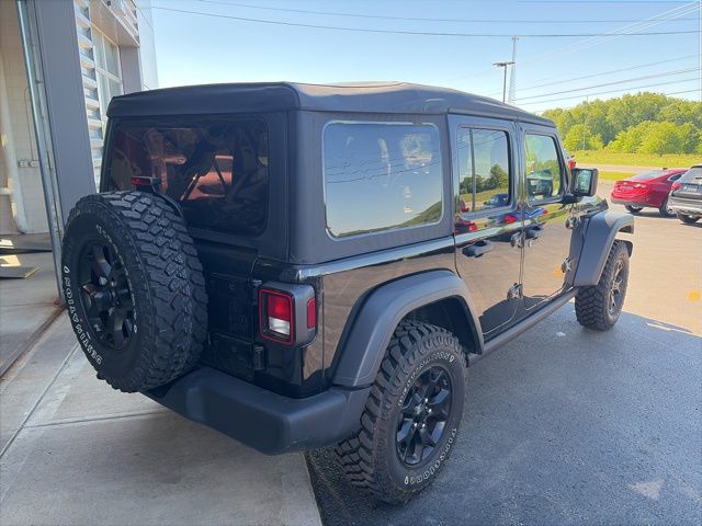 2020 Jeep Wrangler Unlimited Willys Black at South Hills CDJR