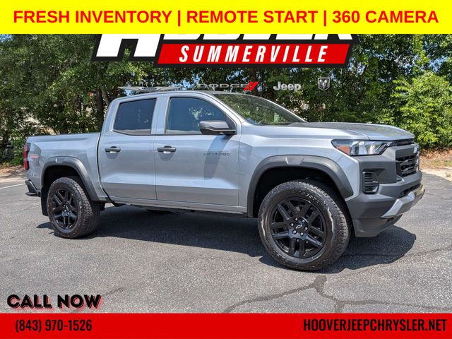 Sterling Gray Metallic 2025 Chevrolet Colorado Pickup Truck Four-Wheel Drive 8-Speed Automatic