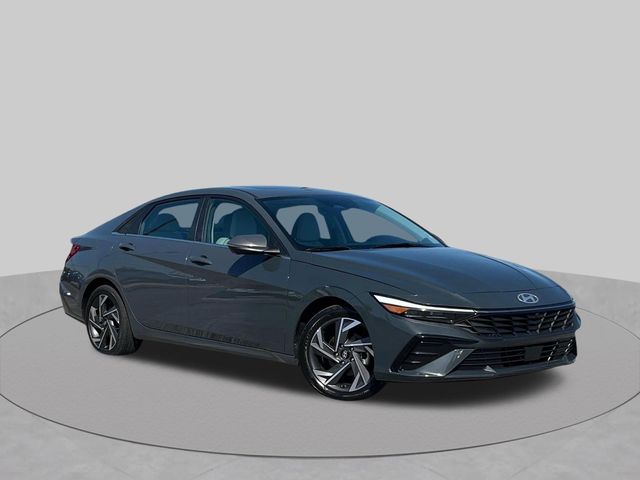 Ecotronic Gray 2024 Hyundai Elantra Sedan Front-Wheel Drive Continuously Variable Transmission