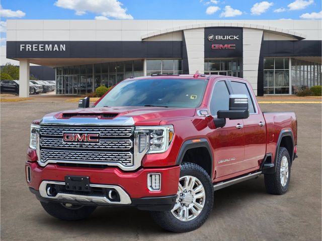 Cayenne Red Tintcoat 2023 GMC Sierra 2500HD Denali Crew Cab 4WD Pickup Truck Four-Wheel Drive Automatic