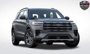 Carbonized Gray Metallic 2026 Ford Explorer Active AWD SUV / Crossover All-Wheel Drive Automatic