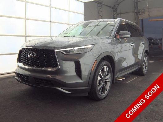 Gray (Graphite Shadow) 2022 INFINITI QX60 Luxe FWD SUV / Crossover Front-Wheel Drive 9-Speed Automatic