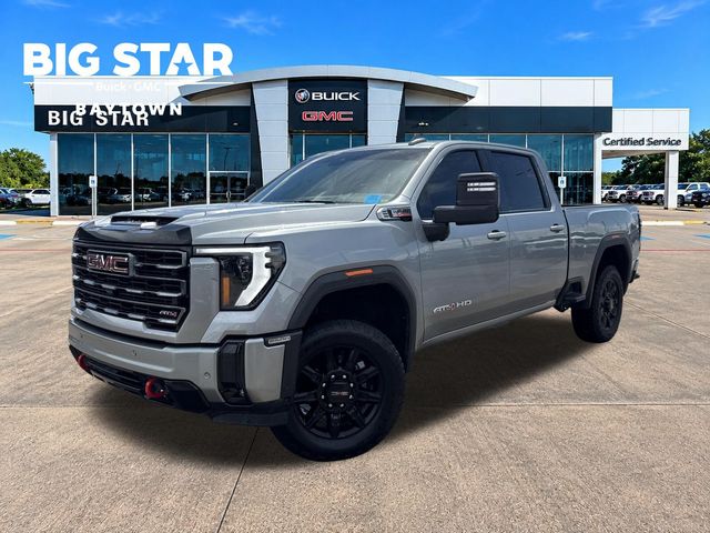 2025 GMC Sierra 2500HD AT4 Silver at EAG Ford Navasota