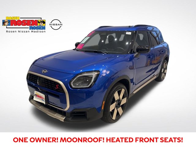 Blazing Blue 2025 MINI Countryman Cooper S ALL4 SUV / Crossover All-Wheel Drive 7-Speed Automatic