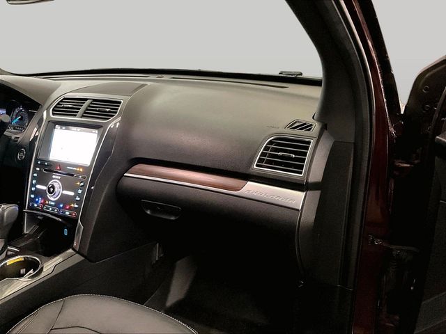 2018 Ford Explorer Limited Red at John Sisson Motors