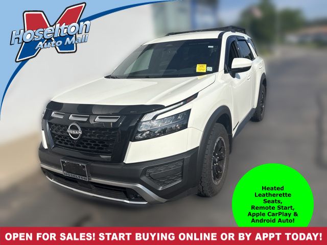 Glacier White 2024 Nissan Pathfinder SUV / Crossover All-Wheel Drive 9-Speed Automatic