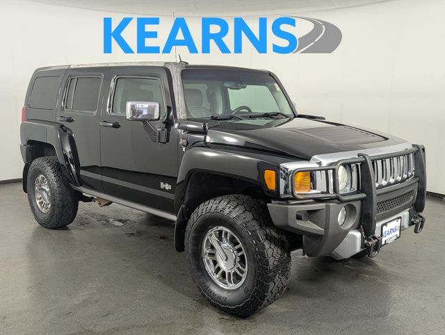 Black 2008 Hummer H3 Base SUV / Crossover Four-Wheel Drive 4-Speed Automatic Overdrive