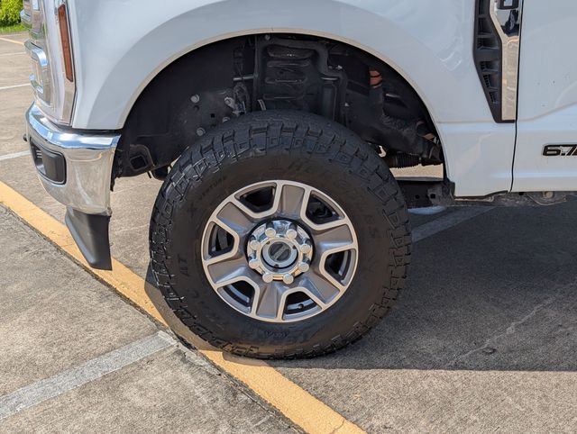 2025 Ford F-250SD Lariat White at Wharton Ford