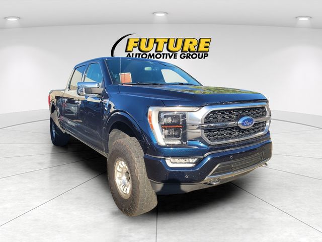 Blue Metallic 2023 Ford F-150 Pickup Truck Four-Wheel Drive Automatic
