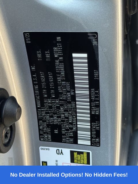2025 Toyota Corolla Cross LE Silver at Monument Chevrolet