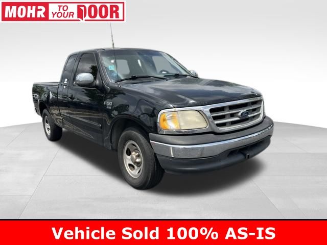 Black 2000 Ford F-150 Pickup Truck Rear-Wheel Drive 4-Speed Automatic Overdrive
