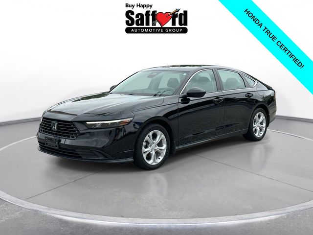Black 2024 Honda Accord Sedan Front-Wheel Drive Continuously Variable Transmission