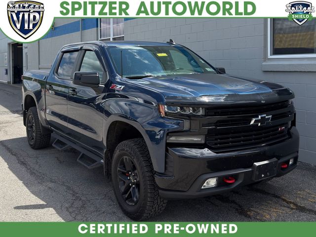 Northsky Blue Metallic 2020 Chevrolet Silverado 1500 Pickup Truck Four-Wheel Drive Automatic