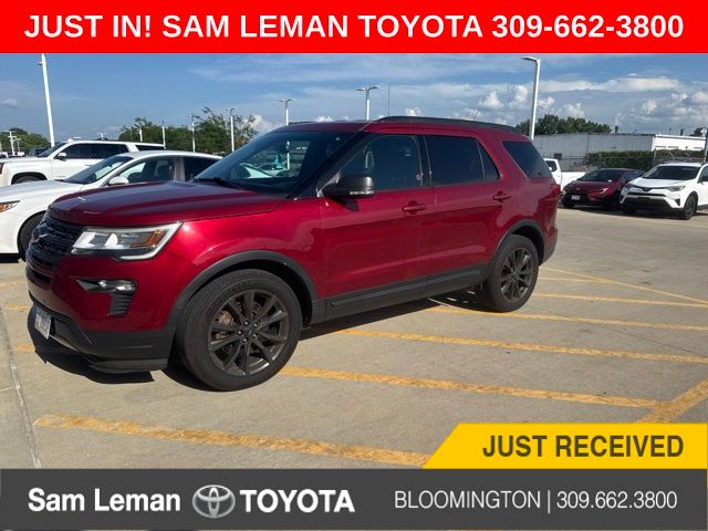 Ruby Red Metallic Tinted Clearcoat 2018 Ford Explorer SUV / Crossover All-Wheel Drive 6-Speed Automatic