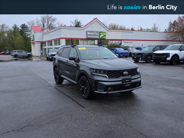 Gravity Gray 2021 Kia Sorento SUV / Crossover All-Wheel Drive 8-Speed Dual Clutch