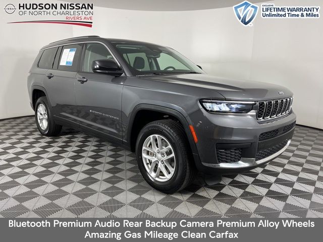 Baltic Gray Metallic Clearcoat 2023 Jeep Grand Cherokee L Laredo 4WD SUV / Crossover Four-Wheel Drive 8-Speed Automatic