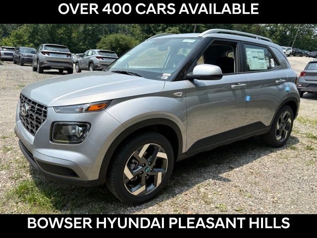 Shimmering Silver 2026 Hyundai Venue SUV / Crossover Front-Wheel Drive Continuously Variable Transmission