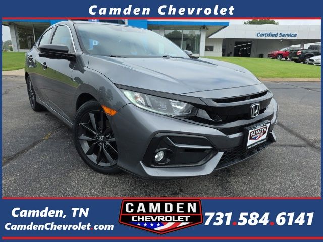 Sonic Gray Pearl 2020 Honda Civic Hatchback Hatchback Front-Wheel Drive Continuously Variable Transmission