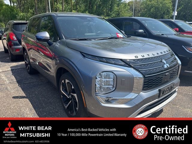 Mercury Gray Metallic 2024 Mitsubishi Outlander SE S-AWC SUV / Crossover All-Wheel Drive Continuously Variable Transmission