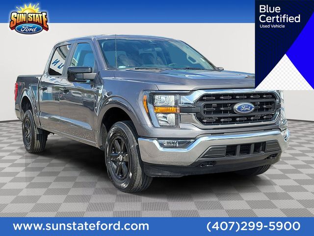 Gray Metallic 2023 Ford F-150 Pickup Truck Four-Wheel Drive Automatic