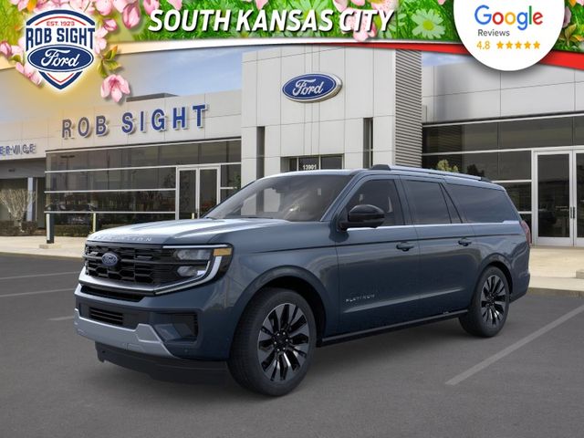 Stone Blue Metallic 2026 Ford Expedition MAX Platinum 4WD SUV / Crossover Four-Wheel Drive Automatic