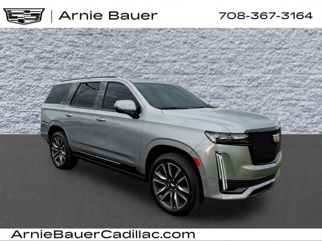 Argent Silver Metallic 2024 Cadillac Escalade SUV / Crossover Four-Wheel Drive Automatic