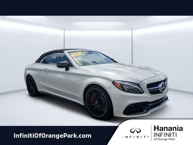 Polar White 2017 Mercedes-Benz C-Class Convertible Rear-Wheel Drive 7-Speed Automatic