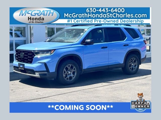Diffused Sky Pearl 2024 Honda Pilot SUV / Crossover All-Wheel Drive Automatic