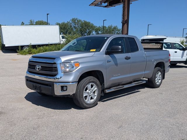 Silver Sky Metallic 2015 Toyota Tundra Pickup Truck Four-Wheel Drive 6-Speed Automatic Overdrive