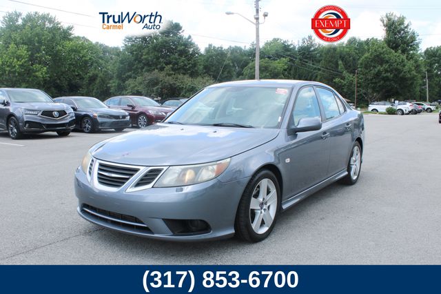 Titan Gray Metallic 2008 Saab 9-3 Sedan Front-Wheel Drive 5-Speed Automatic