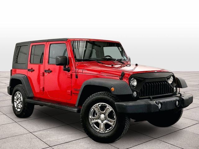2017 Jeep Wrangler Unlimited Sport Red at Auto Express Mitsubishi
