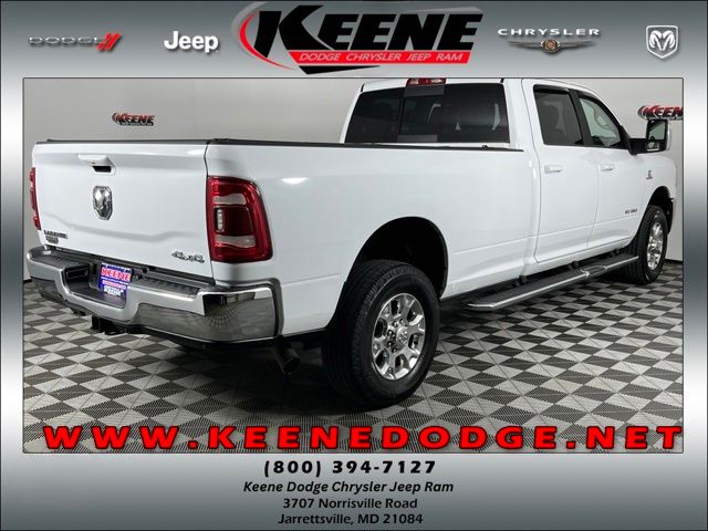Bright White Clearcoat 2023 RAM 3500 Pickup Truck Four-Wheel Drive 6-Speed Automatic