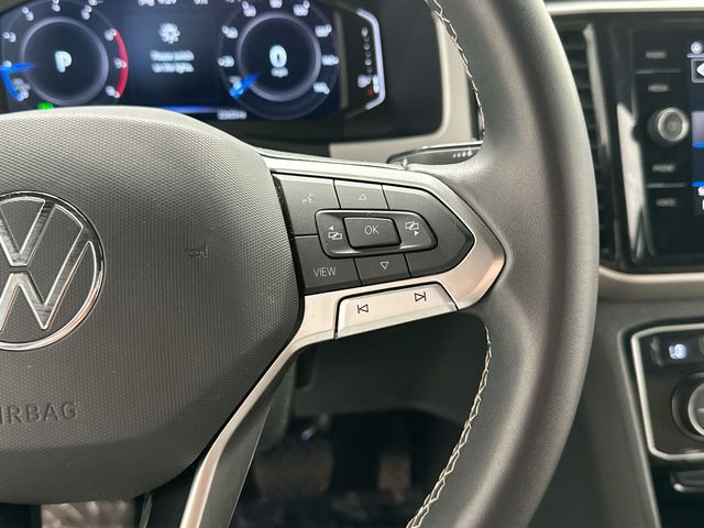 2023 Volkswagen Atlas Cross Sport 3.6L V6 SE w/Technology White at Sutliff Volkswagen